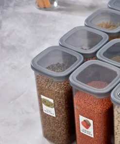 Alternative view of Aryuss 12 delige 1750ml voorraadbus met etiketten