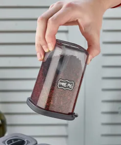 Alternative view of Aryus12 delige kruiden pot set met lepel 450 ml