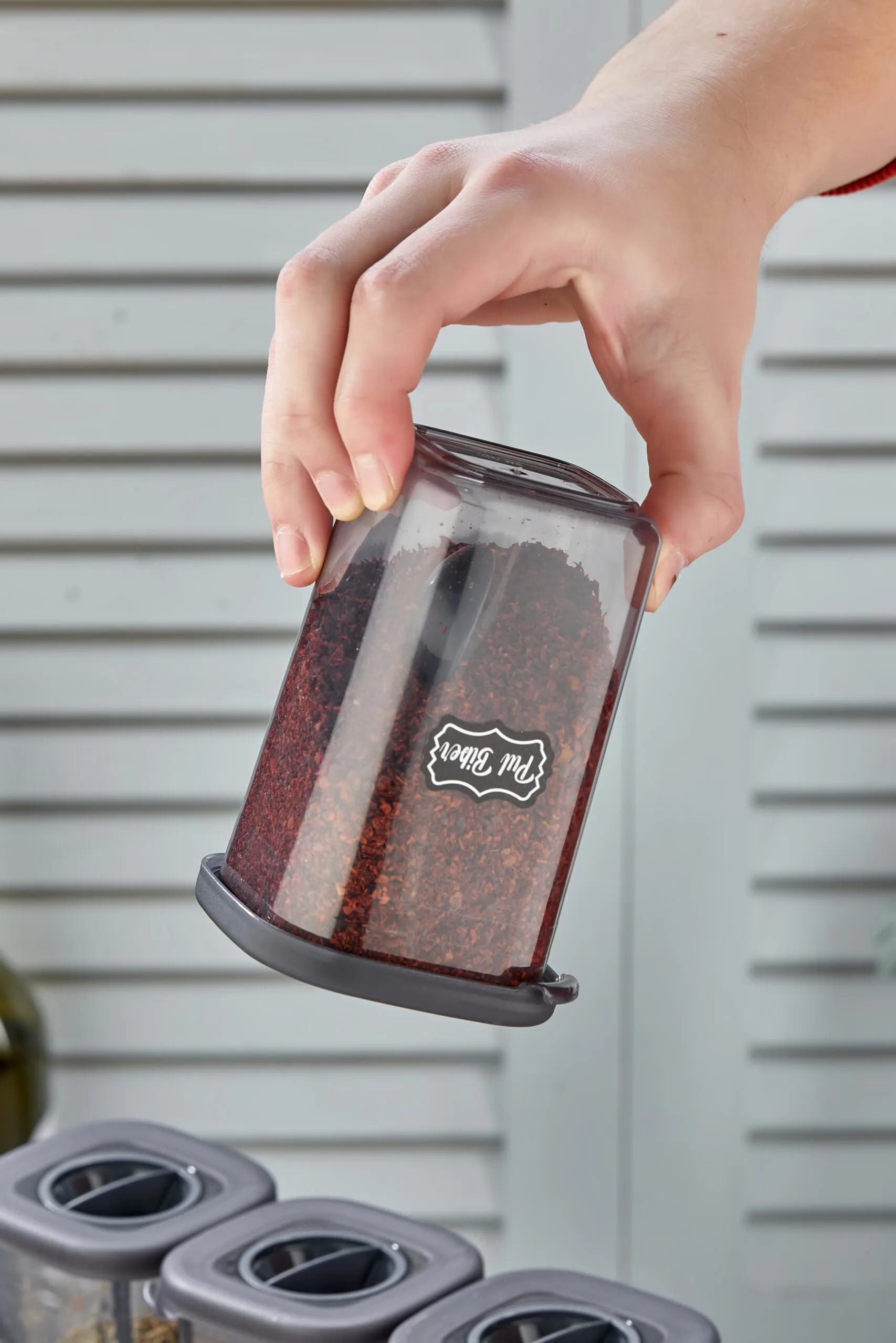 Aryus12 delige kruiden pot set met lepel 450 ml 4 Aryus12 delige kruiden pot set met lepel 450 ml - Afbeelding 2