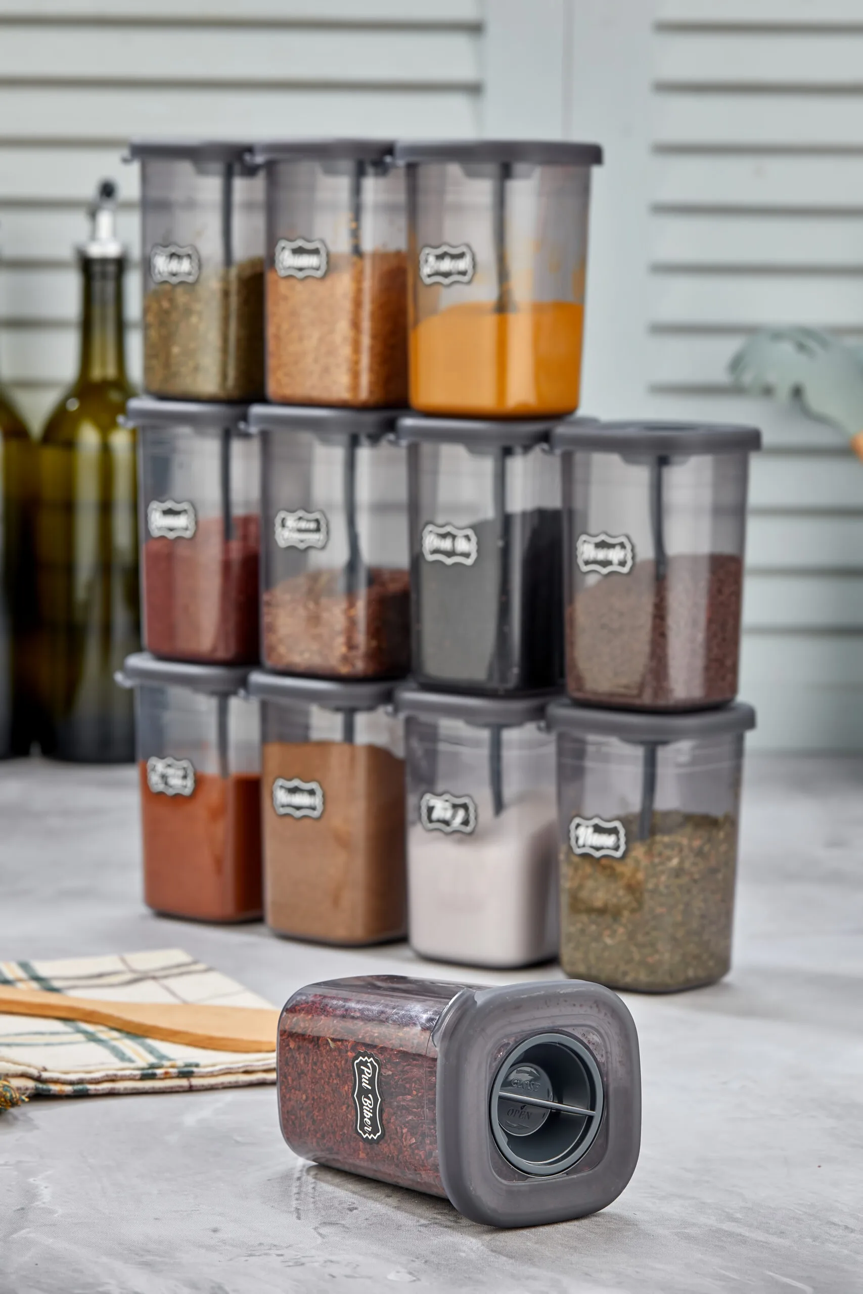 Aryus12 delige kruiden pot set met lepel 450 ml 3 aryus-kruiden-pot-400ml