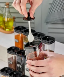 Alternative view of Aryus 12 delige kruidenpot  set met lepel 300 ml